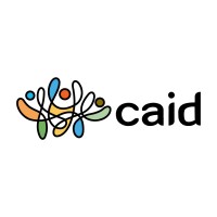 CAID logo, CAID contact details