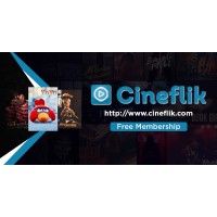 CINEFLIK logo, CINEFLIK contact details