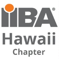 IIBA Hawaii Chapter logo, IIBA Hawaii Chapter contact details