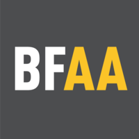 BFAA | Creative. Production. logo, BFAA | Creative. Production. contact details