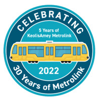 KeolisAmey Metrolink logo, KeolisAmey Metrolink contact details