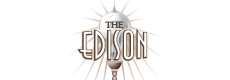 The Edison logo, The Edison contact details