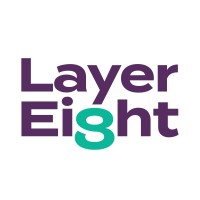 LayerEight logo, LayerEight contact details