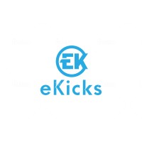 eKicks logo, eKicks contact details