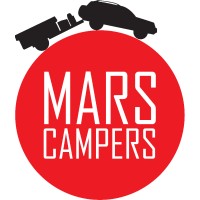 Mars Campers logo, Mars Campers contact details