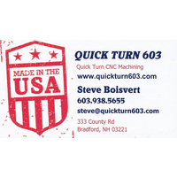 Quick Turn 603 logo, Quick Turn 603 contact details