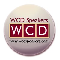 WCD Speakers logo, WCD Speakers contact details