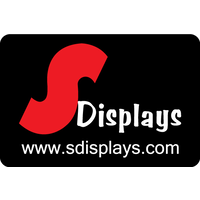 SDisplays logo, SDisplays contact details