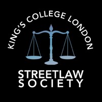 KCL Streetlaw logo, KCL Streetlaw contact details