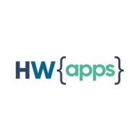 HWapps logo, HWapps contact details