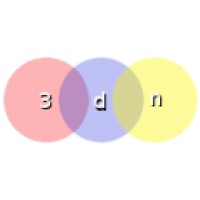 3DN logo, 3DN contact details