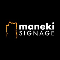 Maneki Signage logo, Maneki Signage contact details