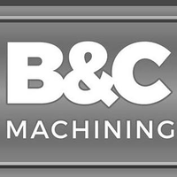 B&C Machining logo, B&C Machining contact details