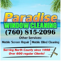 Paradise Window Cleaning logo, Paradise Window Cleaning contact details