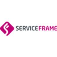 ServiceFrame logo, ServiceFrame contact details