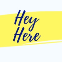 HeyHere logo, HeyHere contact details