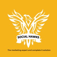 The Social Hawks logo, The Social Hawks contact details