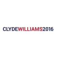 Clyde Williams for Congress 2016 logo, Clyde Williams for Congress 2016 contact details