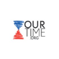 OurTime.org logo, OurTime.org contact details