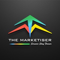 The Marketiser logo, The Marketiser contact details