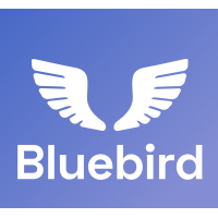 Bluebird logo, Bluebird contact details