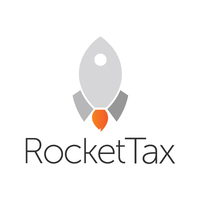 RocketTax logo, RocketTax contact details