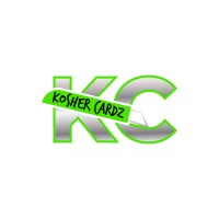 Kosher Cardz logo, Kosher Cardz contact details