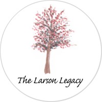 The Larson Legacy logo, The Larson Legacy contact details