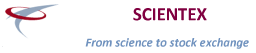 SCIENTEX logo, SCIENTEX contact details