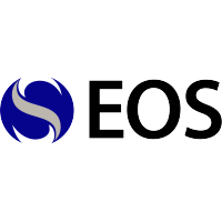 EOS logo, EOS contact details