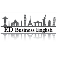 ED - Business English logo, ED - Business English contact details