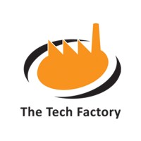 The Tech Factory logo, The Tech Factory contact details