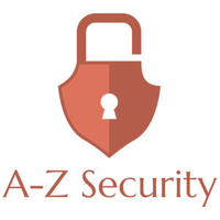 A-Z Security logo, A-Z Security contact details