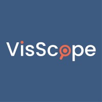 VisScope logo, VisScope contact details