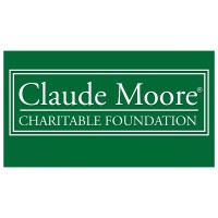 THE CLAUDE MOORE CHARITABLE FOUN logo, THE CLAUDE MOORE CHARITABLE FOUN contact details