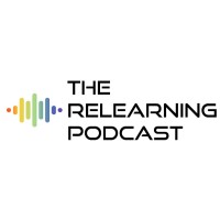 The Relearning Podcast logo, The Relearning Podcast contact details