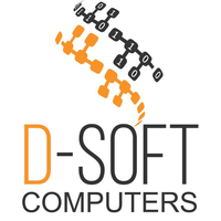 D-Soft Computers logo, D-Soft Computers contact details