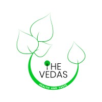 The Vedas logo, The Vedas contact details