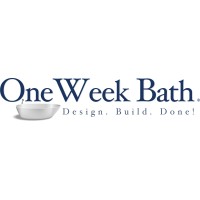 One Week Bath logo, One Week Bath contact details