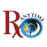 RxAnytime logo, RxAnytime contact details