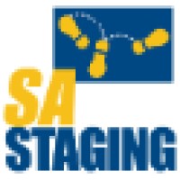 SA Staging logo, SA Staging contact details