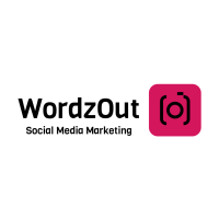 WordzOut logo, WordzOut contact details