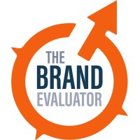 The Brand Evaluator logo, The Brand Evaluator contact details