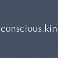 conscious.kin logo, conscious.kin contact details