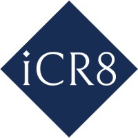 iCR8 logo, iCR8 contact details