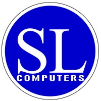 SLComputers logo, SLComputers contact details