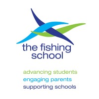 The Fishing School logo, The Fishing School contact details