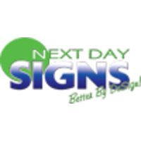 Next Day Signs logo, Next Day Signs contact details