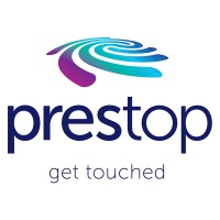 Prestop logo, Prestop contact details