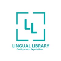 Lingual Library logo, Lingual Library contact details